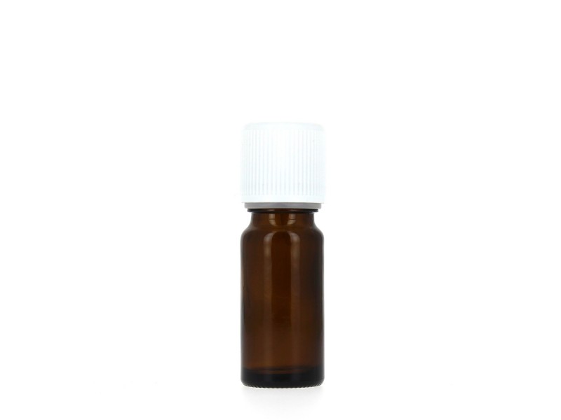 Flacon brun vide Huile Essentielle 10ml Compte-goutte