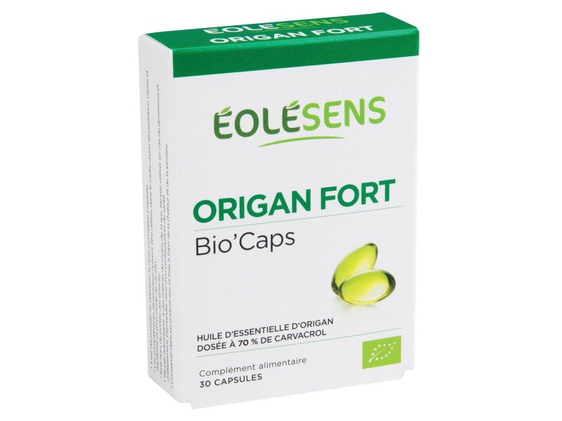 Bio'Caps Origan Fort 30 capsules - EOLESENS